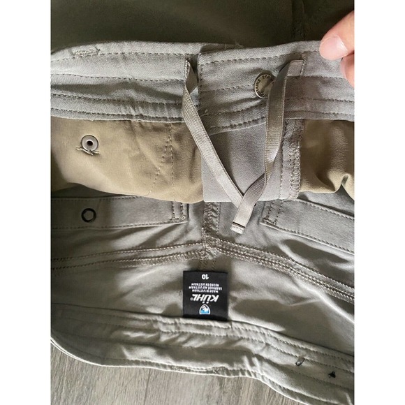 Kuhl Women's Grey Trekr Kapri Outdoor/Hiking Soft Stretch Capri Pants Size 10 - Picture 11 of 14